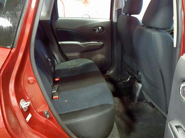 3N1CE2CP7GL401483 - 2016 NISSAN VERSA NOTE RED photo 6