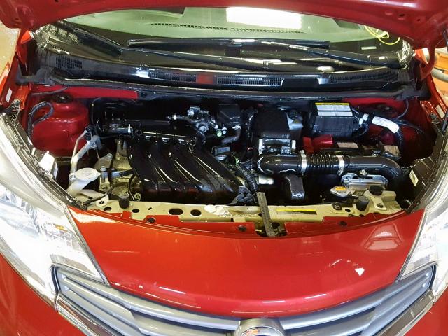 3N1CE2CP7GL401483 - 2016 NISSAN VERSA NOTE RED photo 7