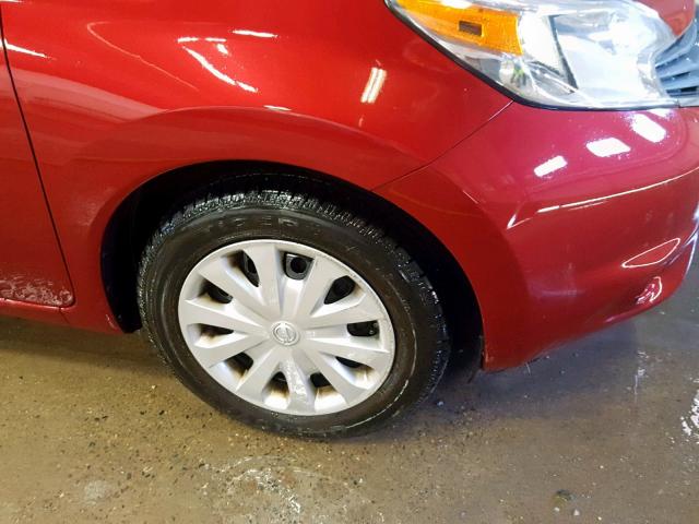 3N1CE2CP7GL401483 - 2016 NISSAN VERSA NOTE RED photo 9