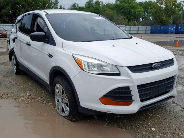 1FMCU0F73DUC20197 - 2013 FORD ESCAPE S WHITE photo 1