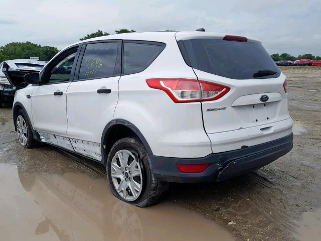 1FMCU0F73DUC20197 - 2013 FORD ESCAPE S WHITE photo 3