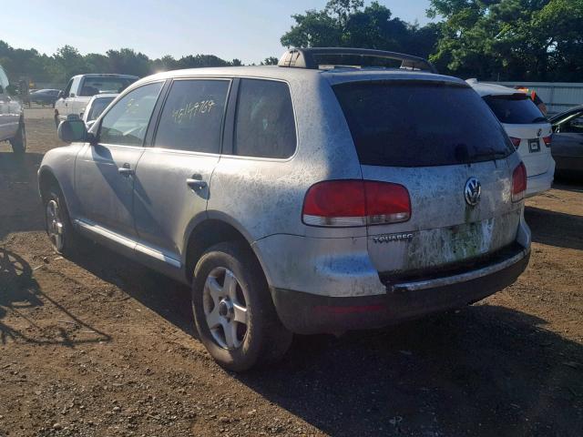 WVGBC67L84D036970 - 2004 VOLKSWAGEN TOUAREG 3. GRAY photo 3