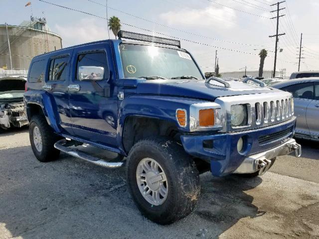 5GTDN136368184944 - 2006 HUMMER H3 BLUE photo 1