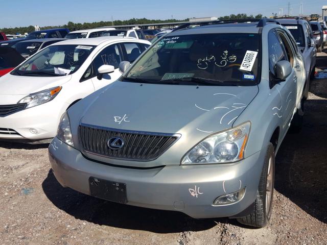 JTJGA31U440016350 - 2004 LEXUS RX 330 GRAY photo 2