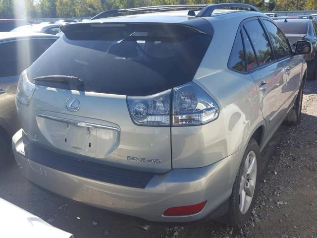 JTJGA31U440016350 - 2004 LEXUS RX 330 GRAY photo 4