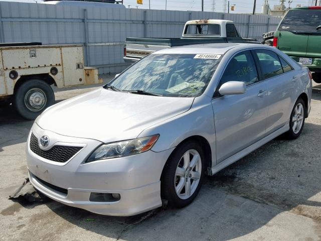 4T1BE46K07U679048 - 2007 TOYOTA CAMRY NEW SILVER photo 2