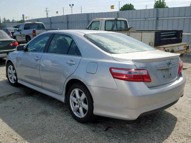 4T1BE46K07U679048 - 2007 TOYOTA CAMRY NEW SILVER photo 3