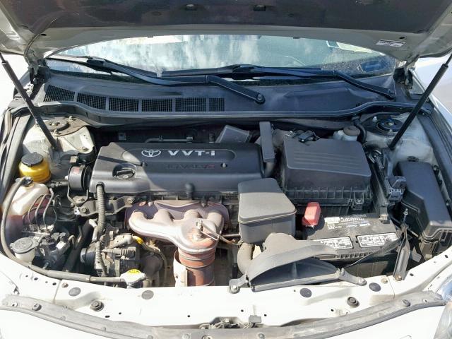 4T1BE46K07U679048 - 2007 TOYOTA CAMRY NEW SILVER photo 7