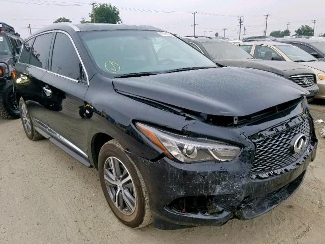 5N1DL0MNXKC511467 - 2019 INFINITI QX60 LUXE BLACK photo 1