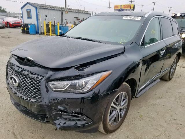 5N1DL0MNXKC511467 - 2019 INFINITI QX60 LUXE BLACK photo 2