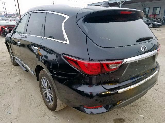 5N1DL0MNXKC511467 - 2019 INFINITI QX60 LUXE BLACK photo 3