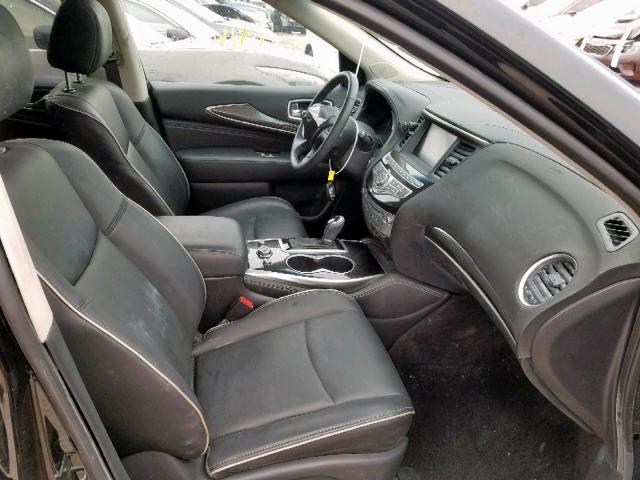 5N1DL0MNXKC511467 - 2019 INFINITI QX60 LUXE BLACK photo 5