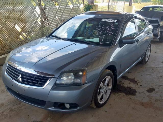 4A3AB36F39E012670 - 2009 MITSUBISHI GALANT ES SILVER photo 2