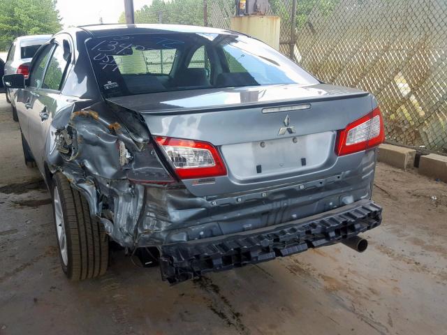 4A3AB36F39E012670 - 2009 MITSUBISHI GALANT ES SILVER photo 9