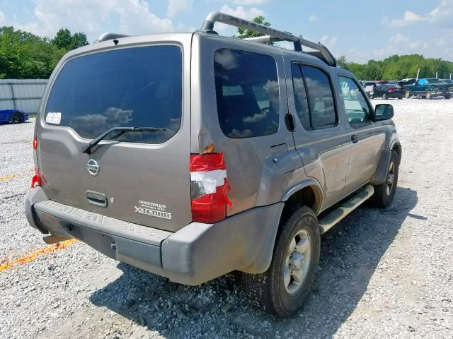 5N1ED28T34C616375 - 2004 NISSAN XTERRA XE GREEN photo 4