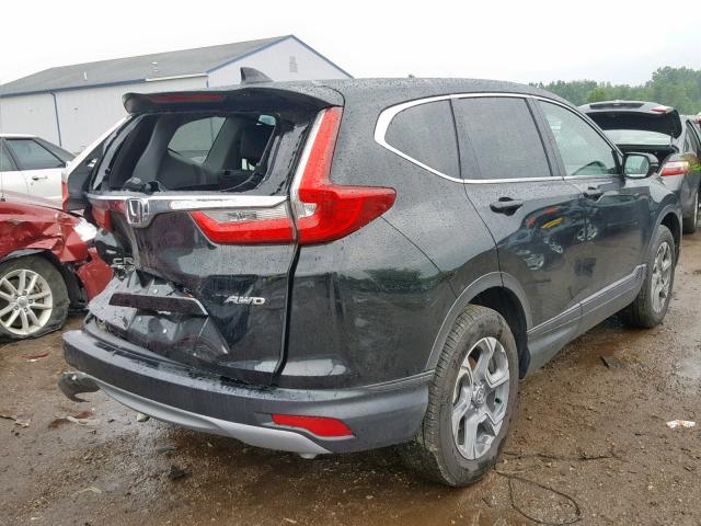 2HKRW2H86JH699151 - 2018 HONDA CR-V EXL BLACK photo 4