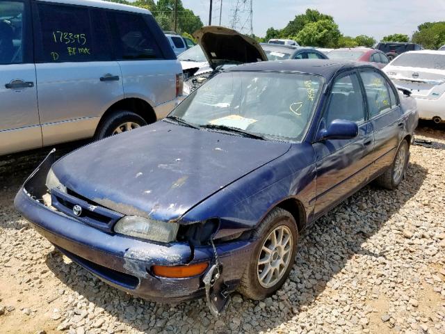 1NXBB02E5VZ596617 - 1997 TOYOTA COROLLA DX BLUE photo 2