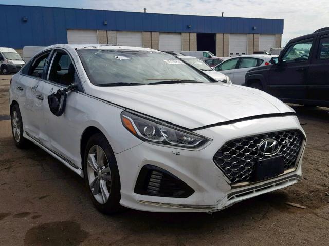 5NPE34AFXJH632208 - 2018 HYUNDAI SONATA SPO WHITE photo 1