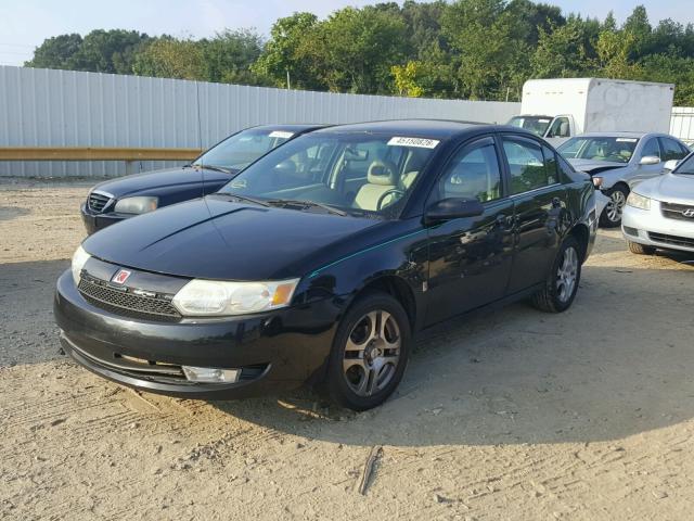 1G8AL52F14Z106978 - 2004 SATURN ION LEVEL BLACK photo 2