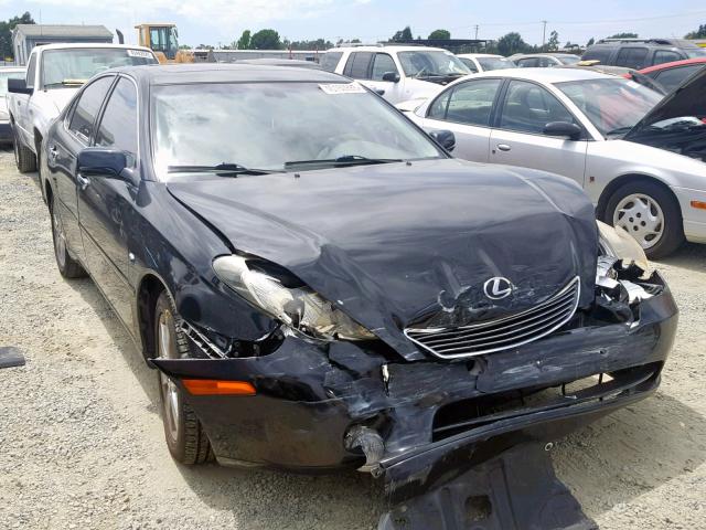 JTHBA30G065150656 - 2006 LEXUS ES 330 BLACK photo 1