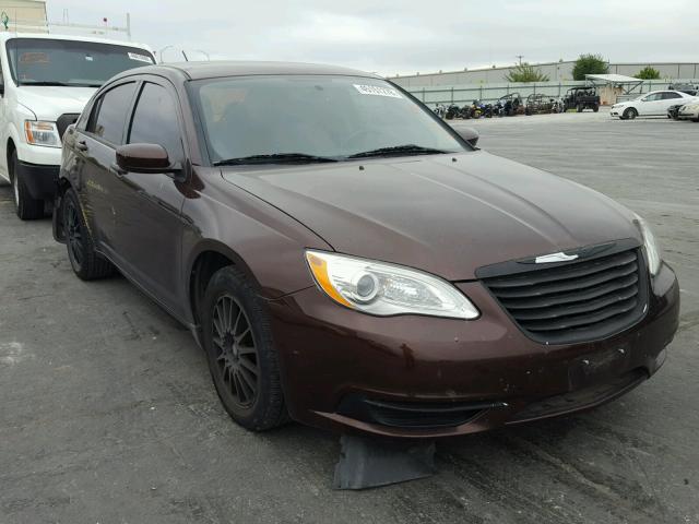 1C3CCBBB1CN331096 - 2012 CHRYSLER 200 TOURIN BROWN photo 1