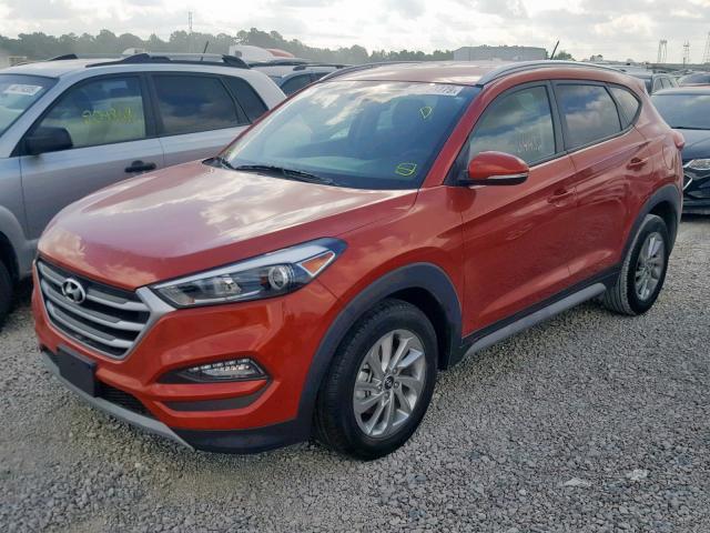 KM8J33A20HU576815 - 2017 HYUNDAI TUCSON LIM ORANGE photo 2