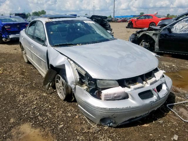 1G2WP52K82F280028 - 2002 PONTIAC GRAND PRIX SILVER photo 1