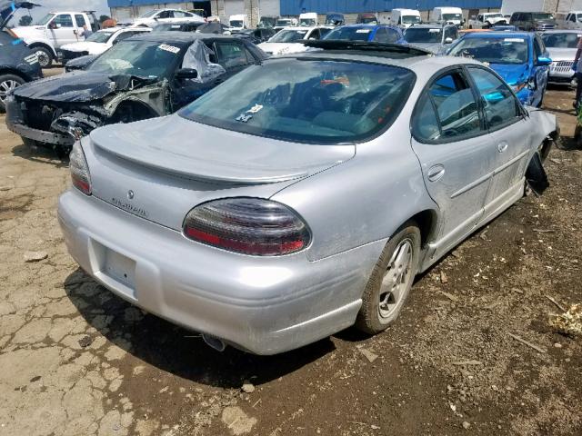 1G2WP52K82F280028 - 2002 PONTIAC GRAND PRIX SILVER photo 4