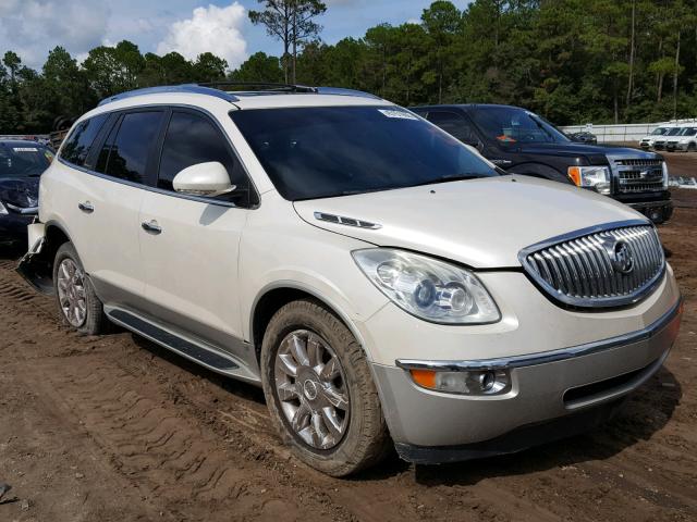 5GAKRBED1BJ104503 - 2011 BUICK ENCLAVE CX WHITE photo 1