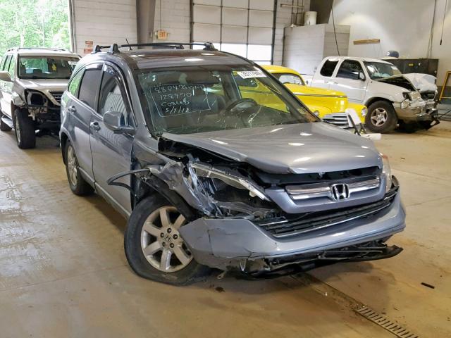 5J6RE487X9L043607 - 2009 HONDA CR-V EXL BLUE photo 1