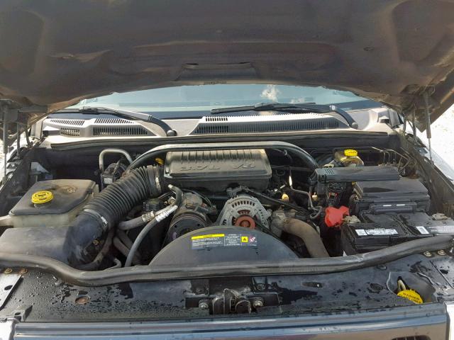 1J8HG48K06C327204 - 2006 JEEP COMMANDER BLUE photo 7