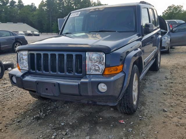 1J8HG48K06C327204 - 2006 JEEP COMMANDER BLUE photo 9