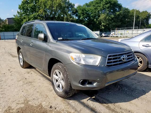 JTEES41A282036671 - 2008 TOYOTA HIGHLANDER GRAY photo 1