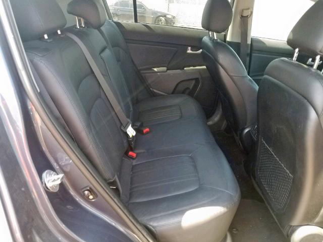 KNDPCCAC1F7766268 - 2015 KIA SPORTAGE E BLUE photo 6