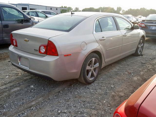 1G1ZC5E17BF239874 - 2011 CHEVROLET MALIBU 1LT 棕色 照片 4