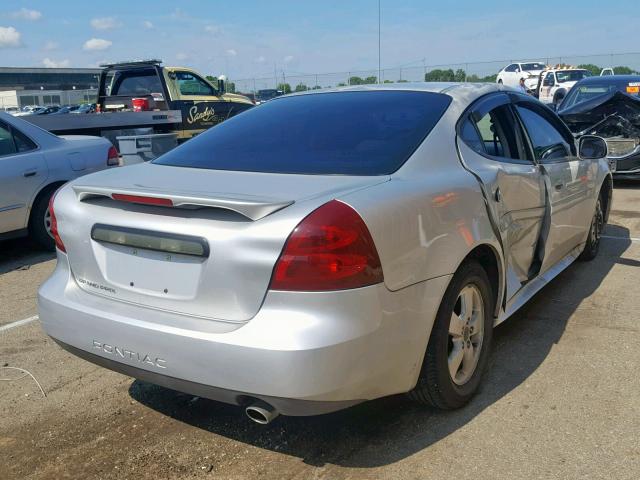 2G2WP522351279848 - 2005 PONTIAC GRAND PRIX SILVER photo 4