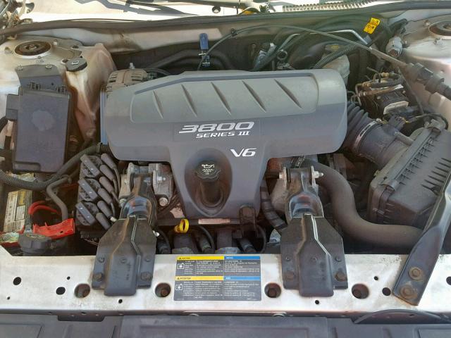 2G2WP522351279848 - 2005 PONTIAC GRAND PRIX SILVER photo 7