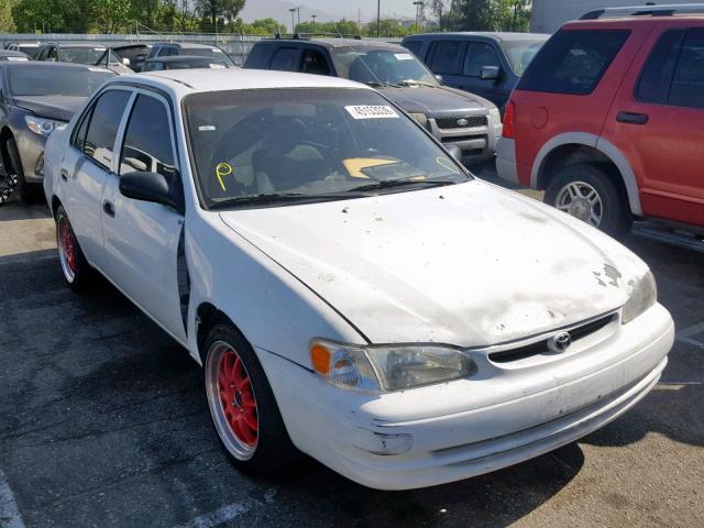 1NXBR12E3XZ196303 - 1999 TOYOTA COROLLA VE WHITE photo 1