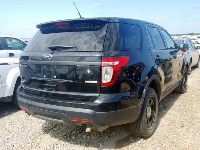 1FM5K8AT3FGA56971 - 2015 FORD EXPLORER P BLACK photo 4