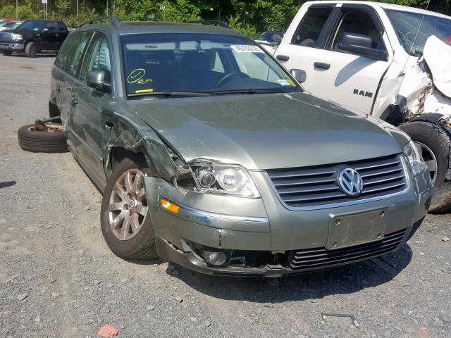 WVWVD63B93E177583 - 2003 VOLKSWAGEN PASSAT GLS GREEN photo 1