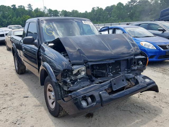 1FTYR14UX4PA28851 - 2004 FORD RANGER SUP BLACK photo 1