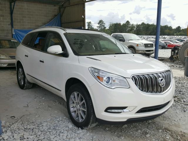 5GAKRBKD6FJ318204 - 2015 BUICK ENCLAVE WHITE photo 1