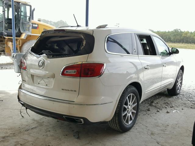 5GAKRBKD6FJ318204 - 2015 BUICK ENCLAVE WHITE photo 4