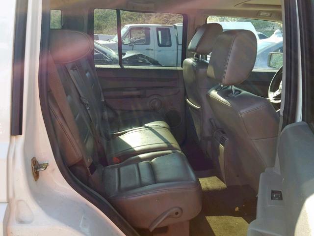 1J8HG48K36C122766 - 2006 JEEP COMMANDER 白色 照片 6