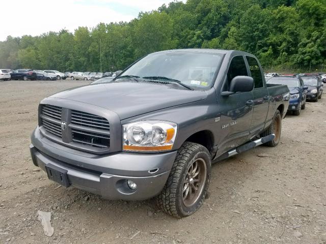 1D7HU182X6S618755 - 2006 DODGE RAM 1500 S GRAY photo 2