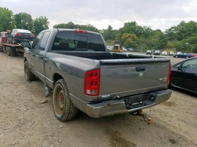 1D7HU182X6S618755 - 2006 DODGE RAM 1500 S GRAY photo 3