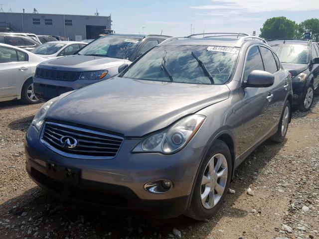 JNKAJ09E59M900641 - 2009 INFINITI EX35 BASE GRAY photo 2