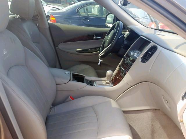 JNKAJ09E59M900641 - 2009 INFINITI EX35 BASE GRAY photo 5