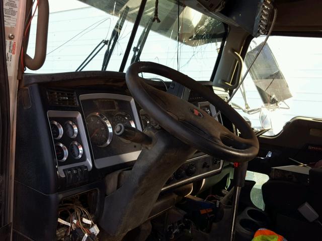 1XKWD40X2FJ456253 - 2015 KENWORTH CONSTRUCTI BLUE photo 9