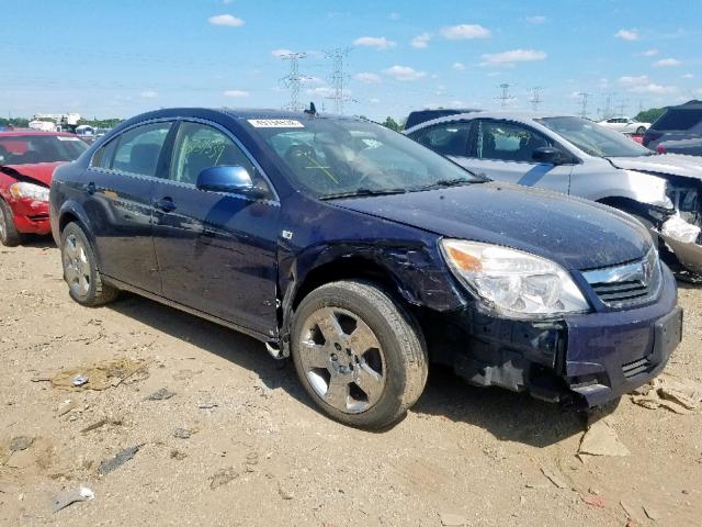 1G8ZS57B09F204999 - 2009 SATURN AURA XE BLUE photo 1